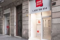 Façana i entrada del centre HOMEBOX Barcelona Sepúlveda, Carrer de Sepúlveda, 162 0 Barcelona Barcelona, Barcelona